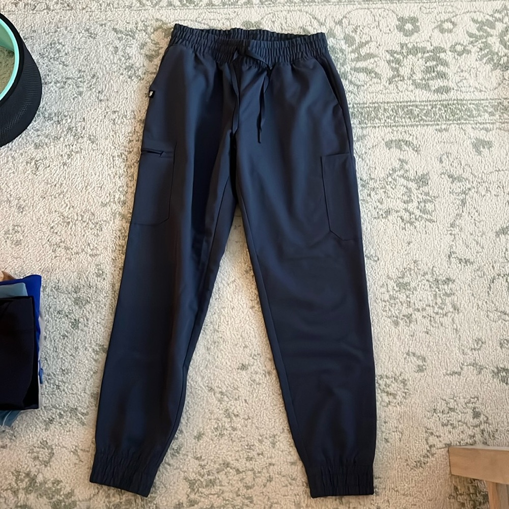 Jaanuu Charcoal Grey Scrub Bottoms